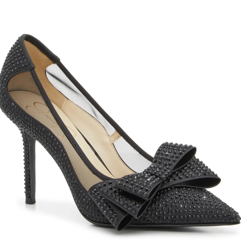 Jessica Simpson Black Heels